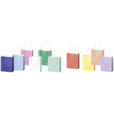 folia Papier-Tragetaschen BASIC Größe: M...