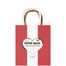 folia Papier-Tragetaschen CLASSIC Größe: M...