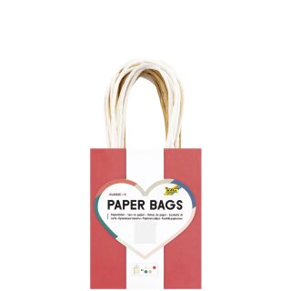 folia Papier-Tragetaschen CLASSIC Größe: S farbig sortiert 20 Stück