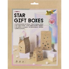 folia Geschenkschachtel-Set "Star gift boxes"...