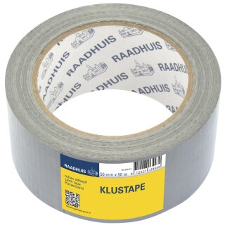 RAADHUIS Gewebeband 50 mm x 50 m silber