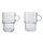 Ritzenhoff & Breker Henkelbecher AMERICANO 350 ml aus Klarglas 2 Stück