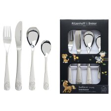 Ritzenhoff & Breker Kinderbesteck HOFTIERE 4-teilig