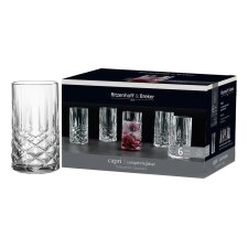 Ritzenhoff & Breker Longdrinkglas CAPRI 0,36 l 6...
