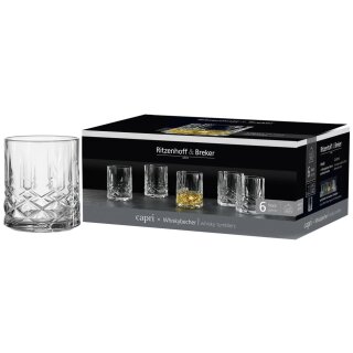 Ritzenhoff & Breker Whiskyglas CAPRI 0,35 l 6 Stück