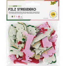 folia Filz-Streudeko "Winter" 170 Teile