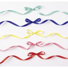folia Satinbänder-Set RAINBOW farbig sortiert 5...