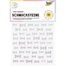 folia Schmucksteine BOWS IRIDESCENT selbstklebend 52...
