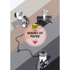 folia Tonpapier-/Fotokarton-Block "Shades of...