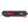 WEDO Cutter & Schaber 2-in-1 Premium Klinge: 19 mm schwarz/rot