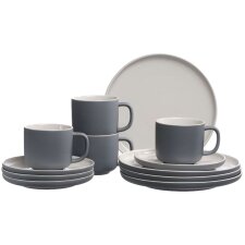 Ritzenhoff & Breker Kaffeeservice JASPER grau...