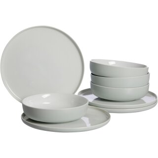 Ritzenhoff & Breker Tafelservice JASPER mint 8-teilig aus Steinzeug
