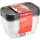 keeeper Frischhaltedose "fredo fresh" 5x 0,5 Liter eckig