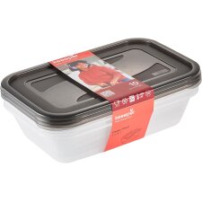 keeeper Frischhaltedose "fredo fresh" 3x 2,4...