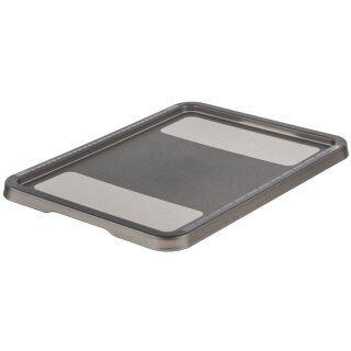 keeeper Deckel "luisa" für Euro-Box "luis" 20 Liter grau crystal grey transparent