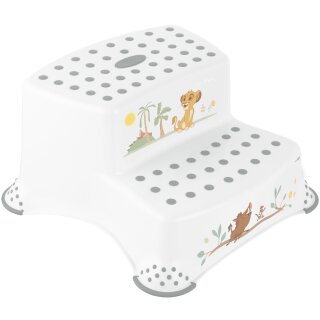 keeeper kids Tritthocker "igor lion king" zweistufig weiß