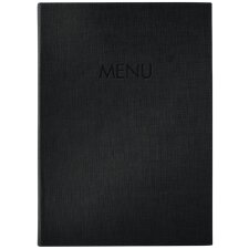 sigel Speisekarten-Mappe MENU DIN A4 schwarz