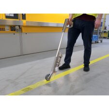 DURABLE Markierstange DURALINE EasyTrack S grau unbestückt