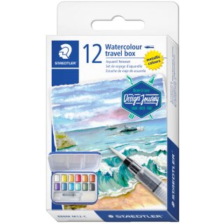 STAEDTLER Metallic-Aquarellfarbe 12er Metalletui