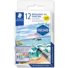 STAEDTLER Metallic-Aquarellfarbe 12er Metalletui