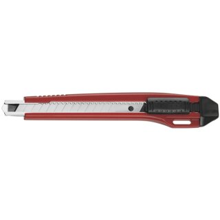 WESTCOTT Cutter PREMIUM Klinge: 9 mm rot/ schwarz