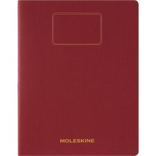 MOLESKINE Notizheft Student Cahier XXL liniert rot