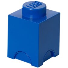 LEGO Aufbewahrungsstein STORAGE BRICK 1 1,2 Liter blau