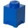 LEGO Aufbewahrungsstein STORAGE BRICK 1 1,2 Liter blau