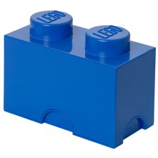 LEGO Aufbewahrungsstein STORAGE BRICK 2 2,6 Liter blau