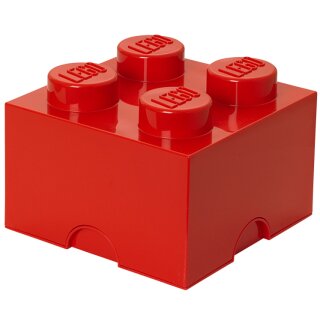 LEGO Aufbewahrungsstein STORAGE BRICK 4 5,7 Liter rot