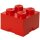 LEGO Aufbewahrungsstein STORAGE BRICK 4 5,7 Liter rot