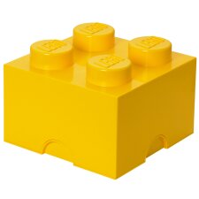 LEGO Aufbewahrungsstein STORAGE BRICK 4 5,7 Liter gelb