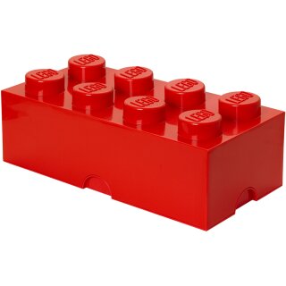 LEGO Aufbewahrungsstein STORAGE BRICK 8 12 Liter rot