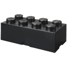 LEGO Aufbewahrungsstein STORAGE BRICK 8 12 Liter schwarz