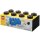LEGO Schubladenbox STORAGE BRICK DRAWER 8 2 Schübe schwarz