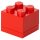 LEGO Snackbox MINI BOX 4 60 ml rot