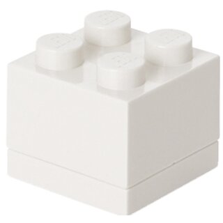LEGO Snackbox MINI BOX 4 60 ml weiß