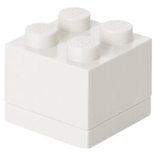 LEGO Snackbox MINI BOX 4 60 ml weiß