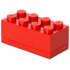 LEGO Snackbox MINI BOX 8 110 ml rot