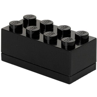 LEGO Snackbox MINI BOX 8 110 ml schwarz