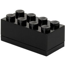 LEGO Snackbox MINI BOX 8 110 ml schwarz