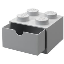 LEGO Schubladenbox DESK DRAWER 4 1 Schub schwarz