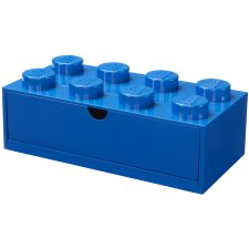 LEGO Schubladenbox DESK DRAWER 8 1 Schub blau