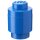 LEGO Aufbewahrungsstein STORAGE BRICK 1 ROUND 950 ml blau