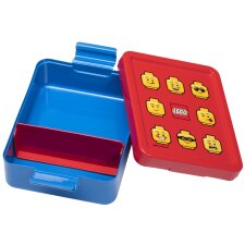 LEGO Brotdose LUNCH BOX ICONIC rot/blau