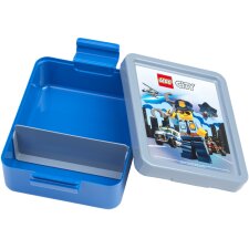 LEGO Brotdose LUNCH BOX CITY blau