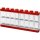 LEGO Minifiguren-Schaukasten DISPLAY CASE 16 rot
