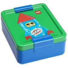 LEGO Brotdose LUNCH BOX FIREWORK GUY blau