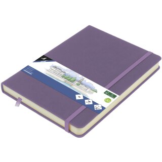 kangaro Skizzenbuch 80 Blatt DIN A5 heather purple