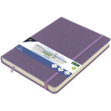 kangaro Skizzenbuch 80 Blatt DIN A5 heather purple